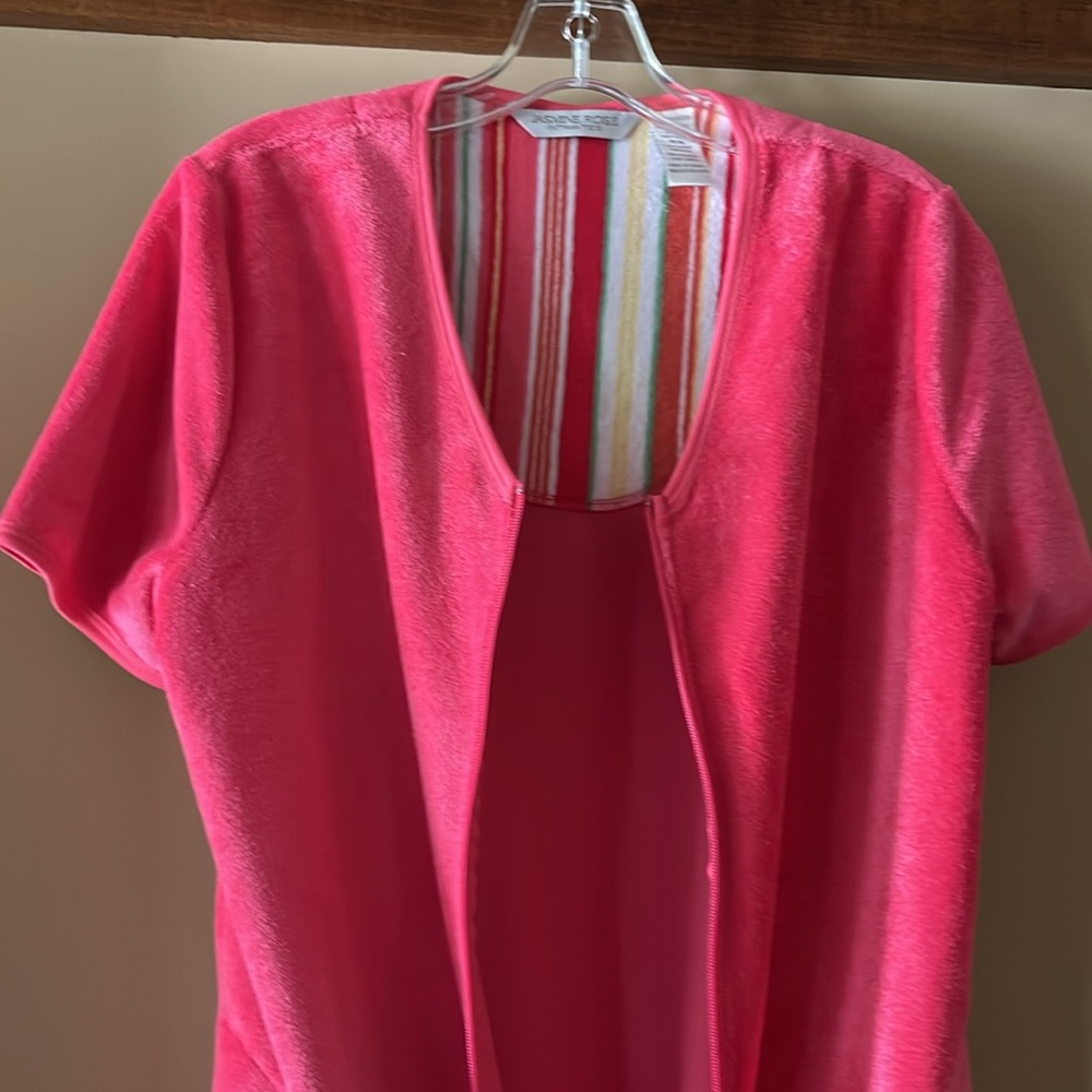 Jasmine Rose Terry cloth cover up/robe - Picture 3 of 5